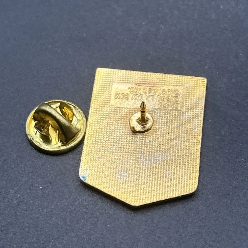Vintage 1984 Los Angeles Olympics ABC News Sponsor‎ Lapel Hat Pin